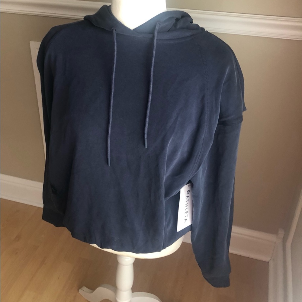 New Athleta. See soft bubble, h, hoodie, sweatshirt
